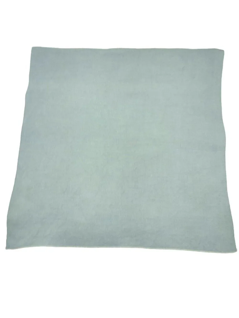 Vintage Sky Blue Table Napkin Linen Mid Century Modern 15 x 15
